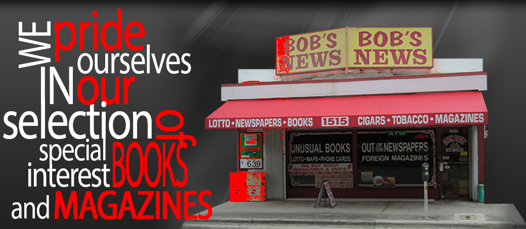 Bob's News & Books storefront in Fort Lauderdale