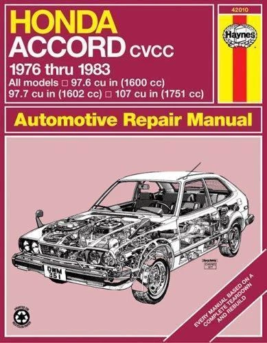 HONDA ACCORD CVCC (1976-1983)