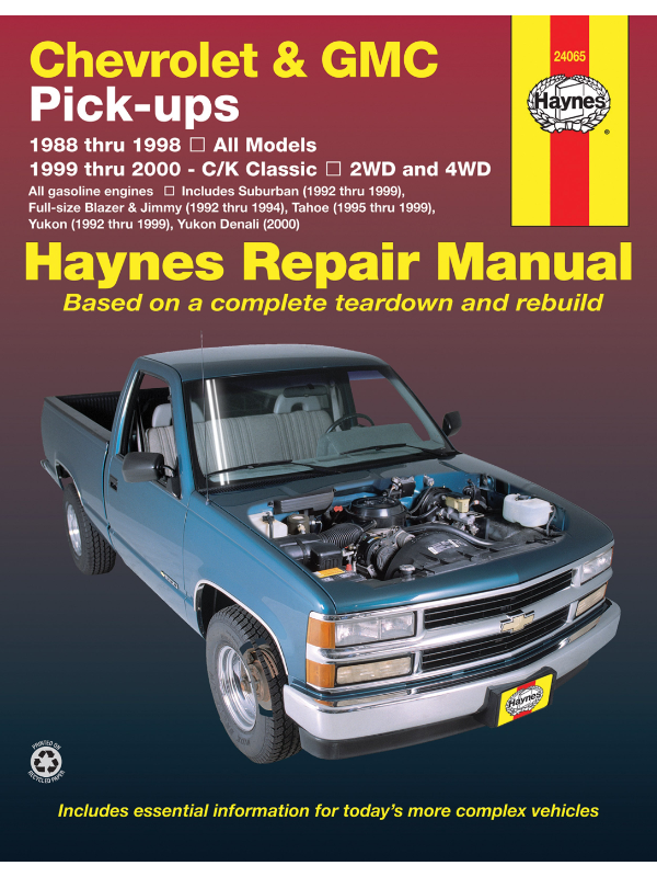 CHEVROLET & GMC PICK-UPS (1998 - 2000)